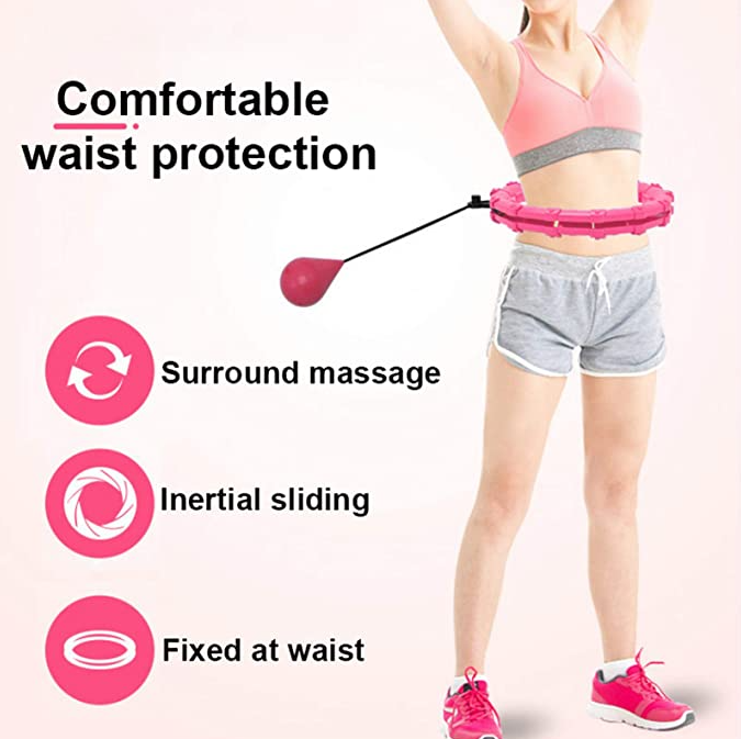 FitFlow™ - Adjustable Smart Weighted Hula Hoop