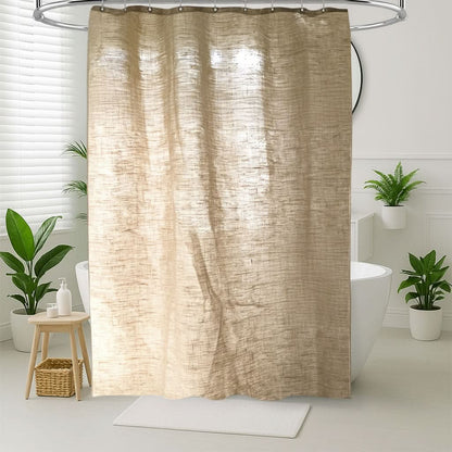 Hemp Shower Curtain for Bathroom and Stall Use