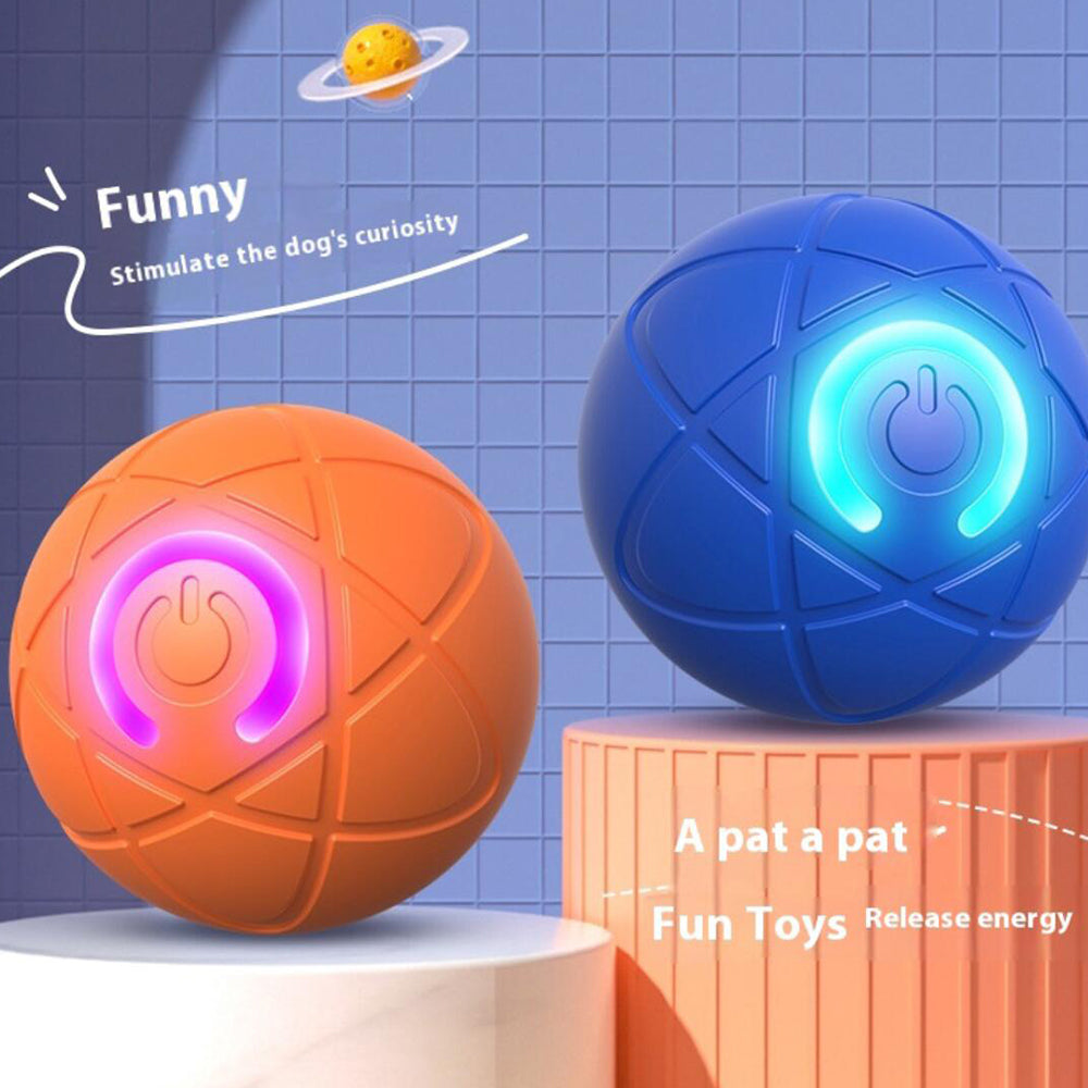 Interactive Pet Play Ball – Automatically Rolls and Jumps