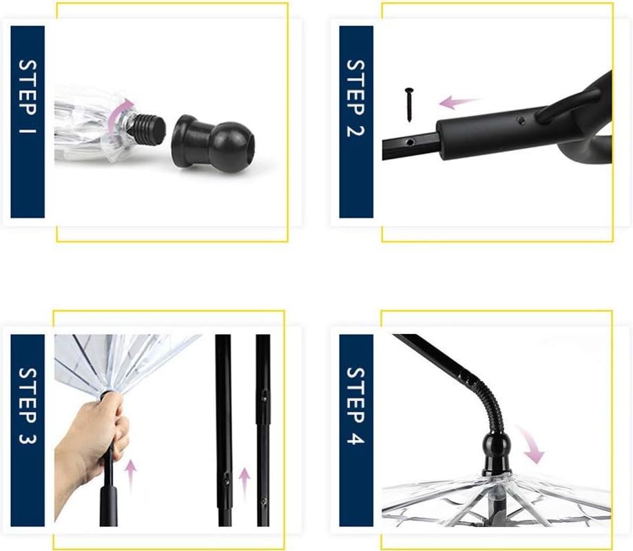 Hands-Free Dog Umbrella for Rainy Adventures