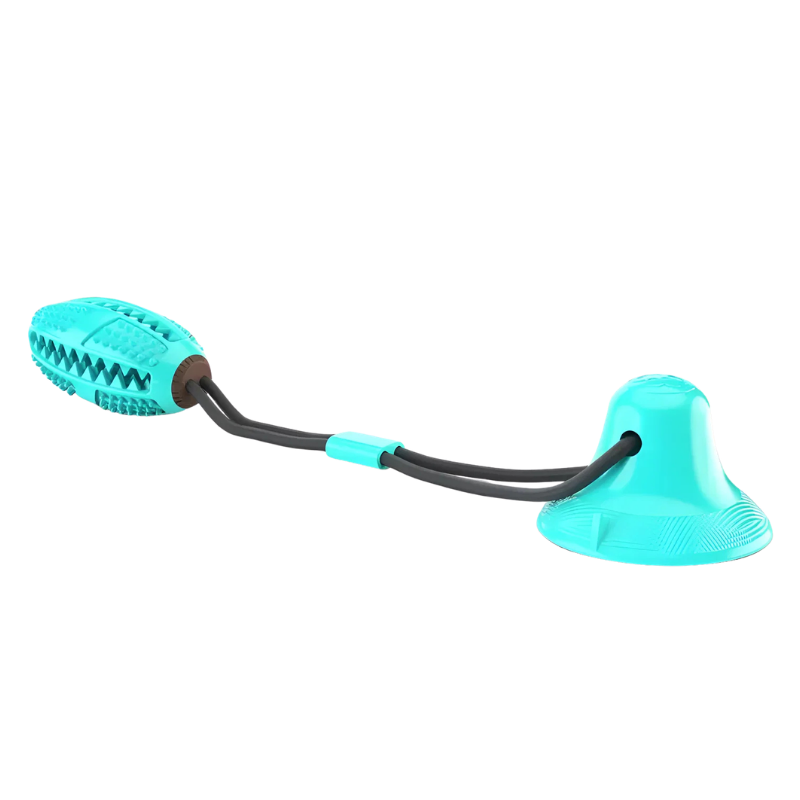 Interactive Dog Toy | Suction Cup Ball for Treat Dispensing