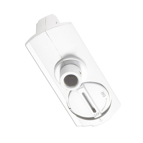 Single Phase Pendant Adapter in White