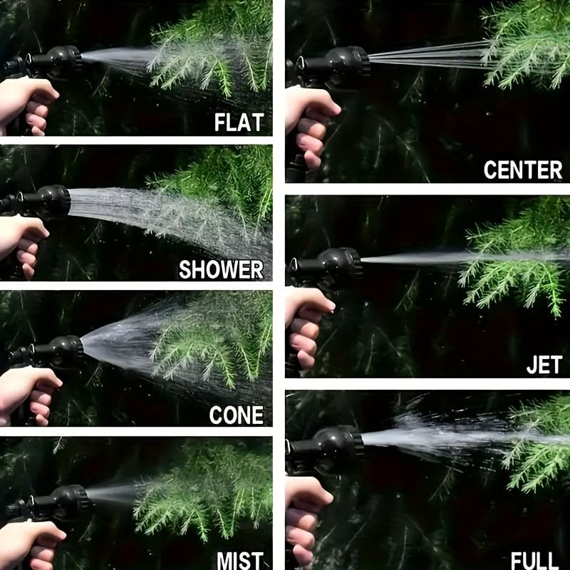 Expandable Garden Hose with Adjustable Spray Control
