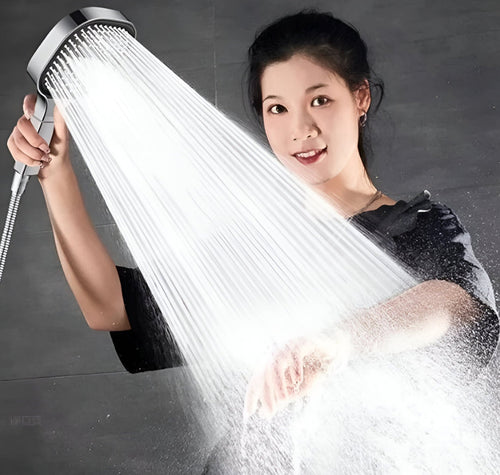 High-Pressure Showerhead with Turbo Technology & Advanced Filtration