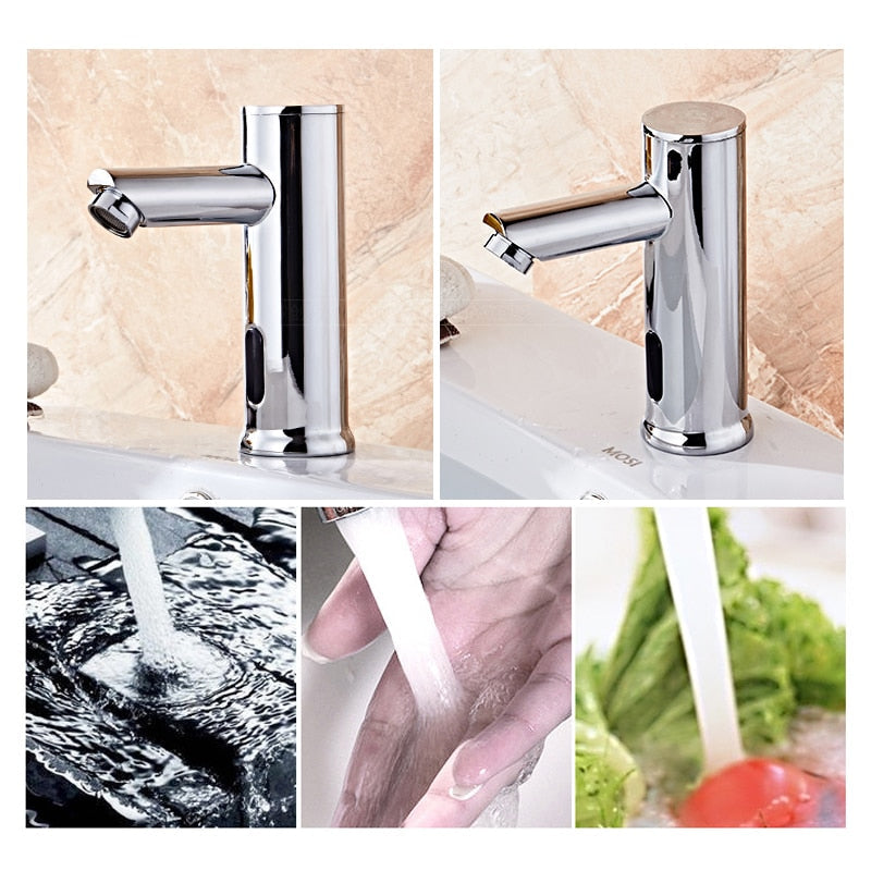 Touchless Infrared Faucet with Hygienic Sensor Technology