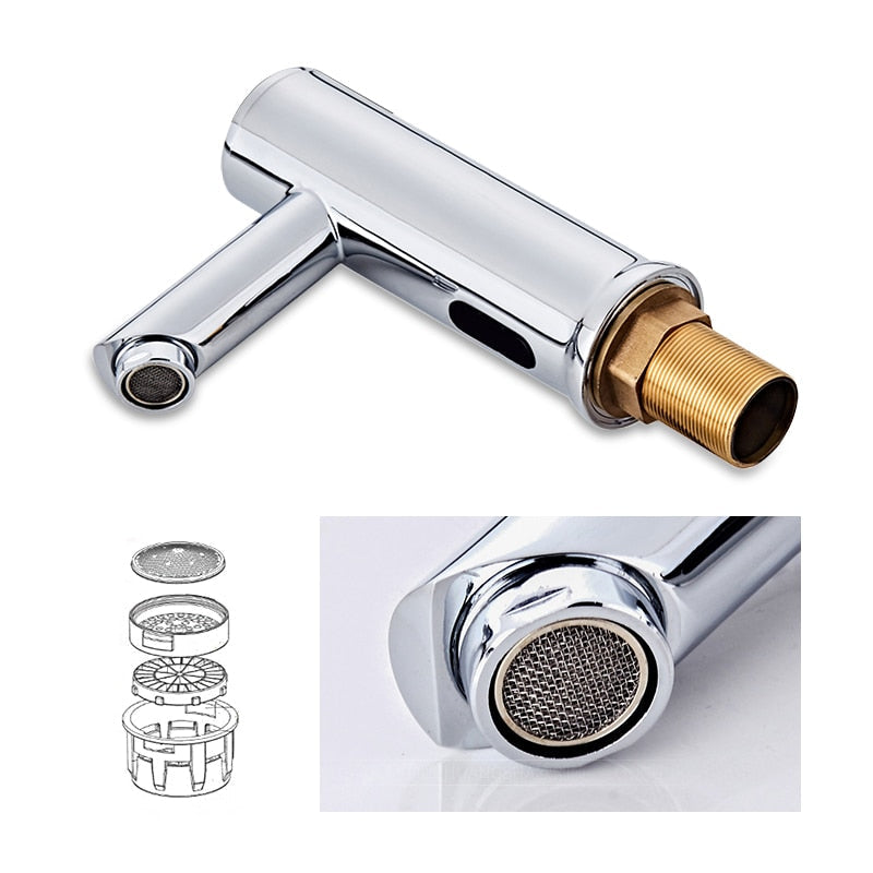 Touchless Infrared Faucet with Hygienic Sensor Technology