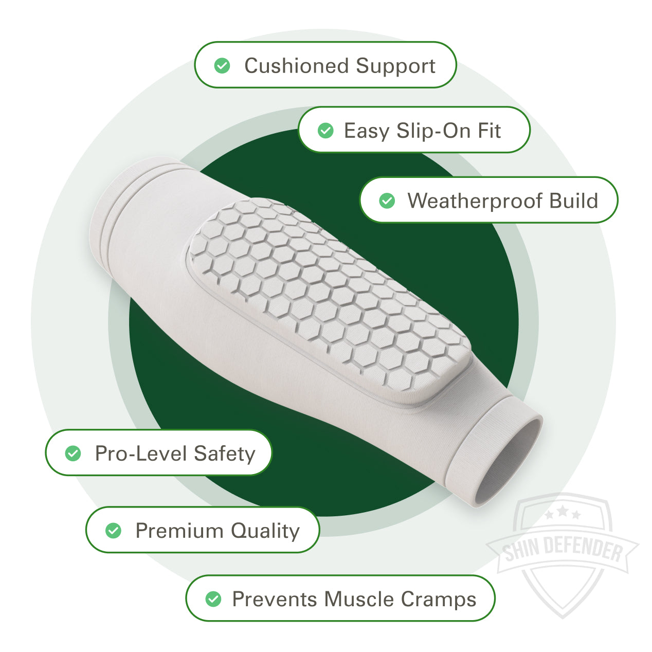 Elite Comfort Soccer Shin Guards for Optimal Protection
