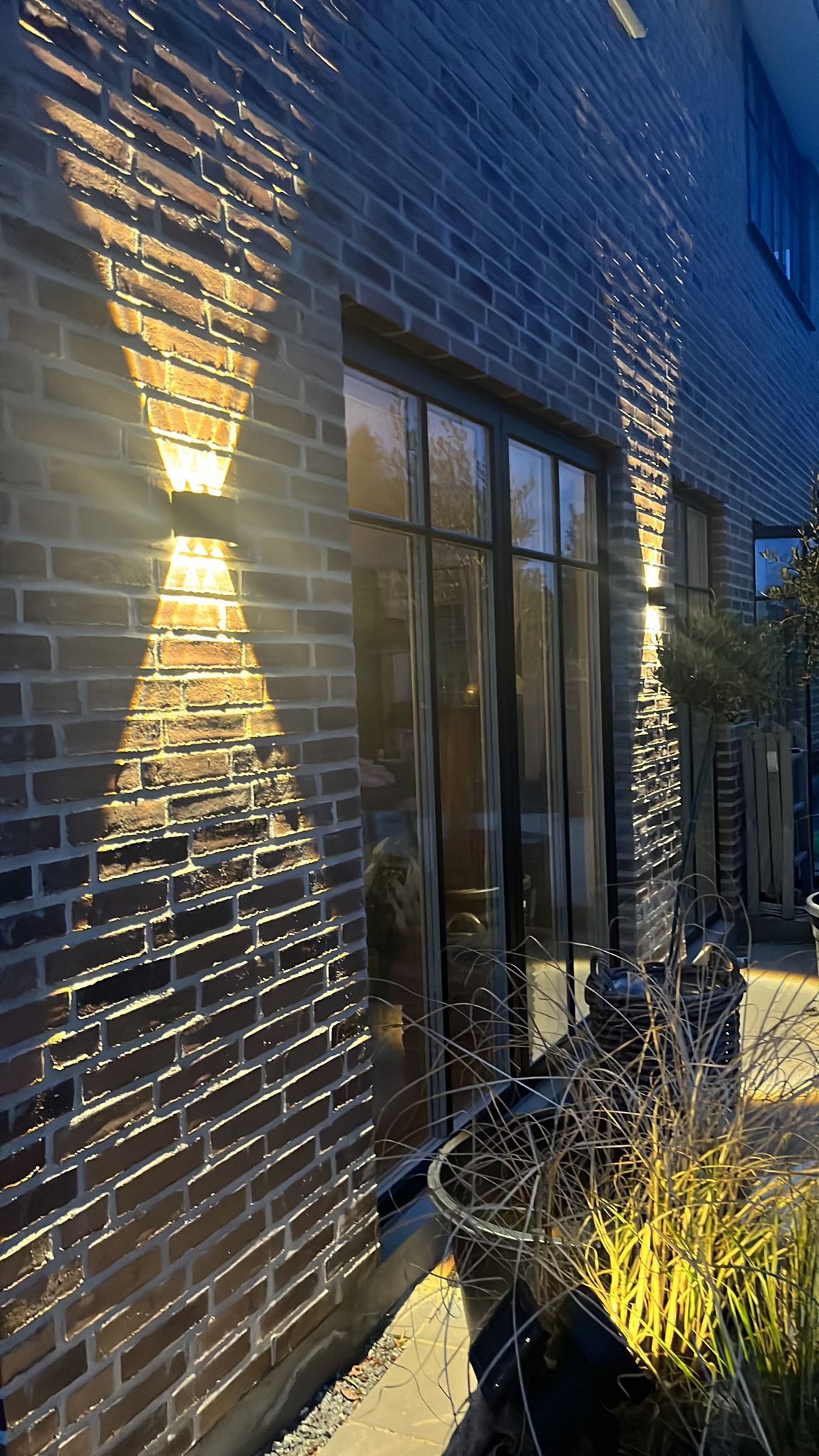 Outdoor Wall Light with Up Down LED – Warm White 3000K