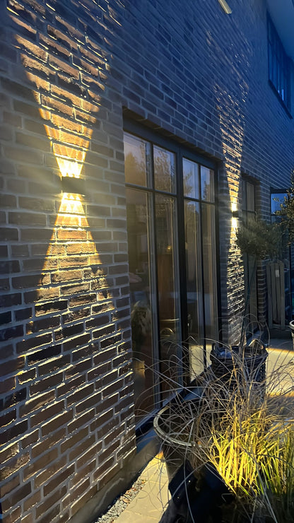 Outdoor Wall Light with Up Down LED – Warm White 3000K