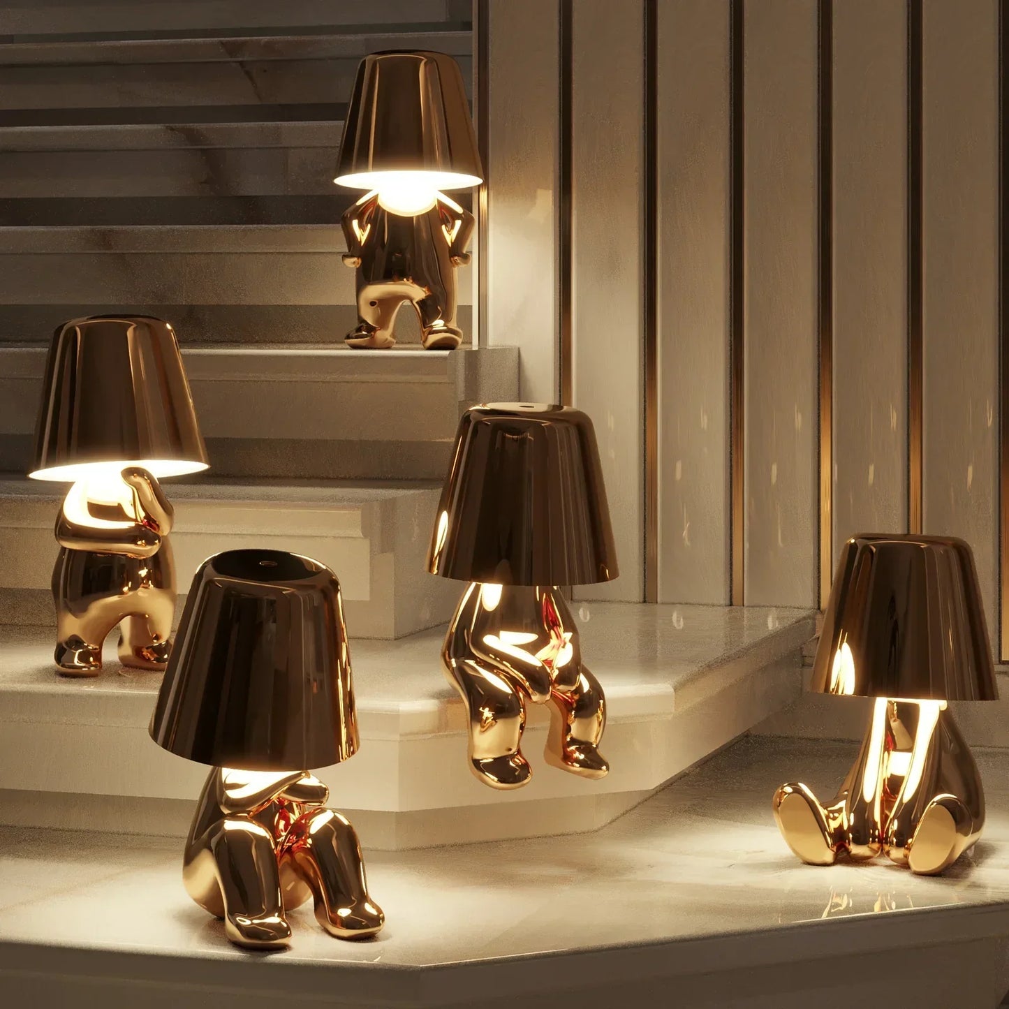 Wireless Table Lamp Set - 5 Designs