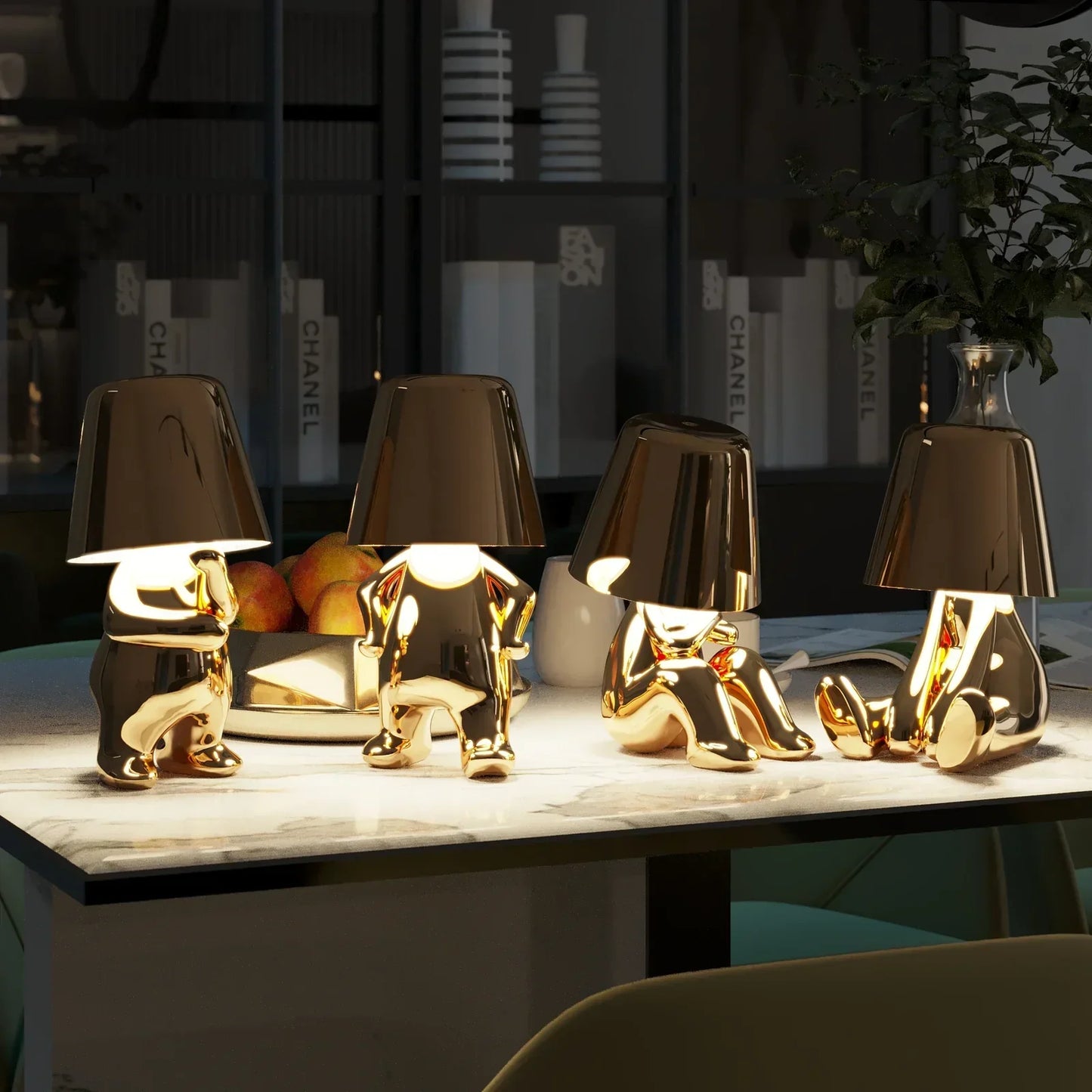 Wireless Table Lamp Set - 5 Designs