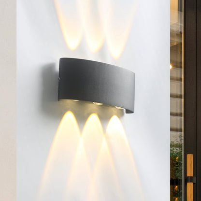 Outdoor Wall Light with Up Down LED – Warm White 3000K