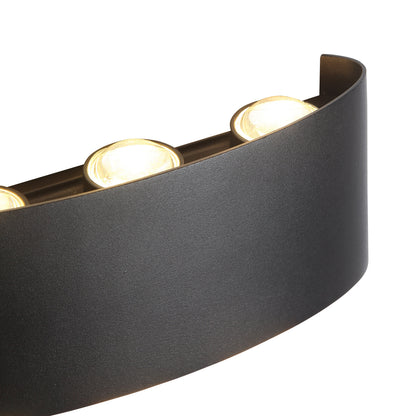 Outdoor Wall Light with Up Down LED – Warm White 3000K