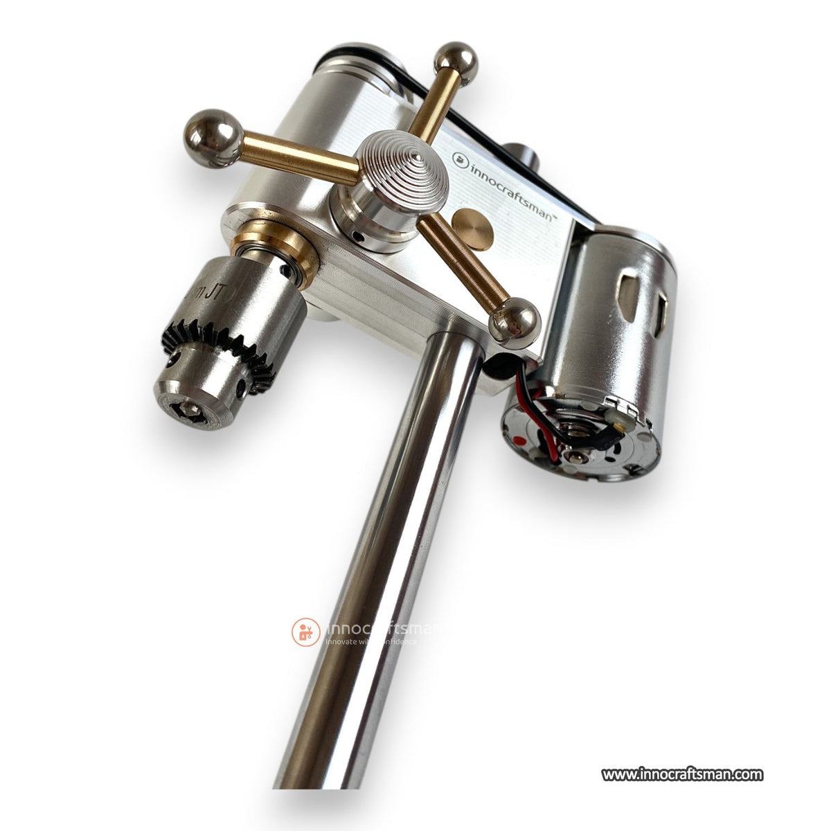 Compact Precision Drill Press for Fine Crafting