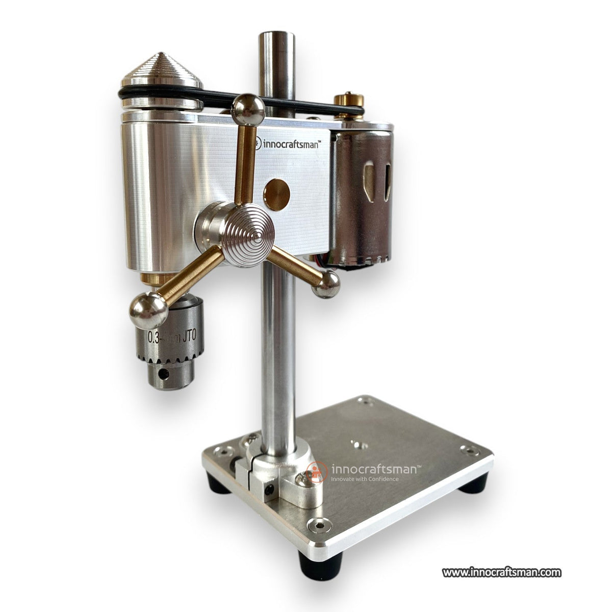 Compact Precision Drill Press for Fine Crafting
