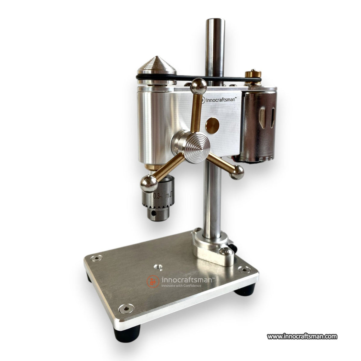 Compact Precision Drill Press for Fine Crafting