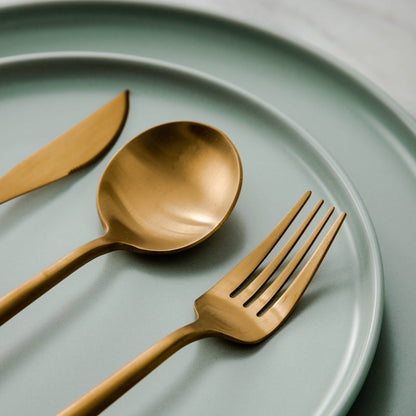 Elegant Simplicity Stainless Steel Cutlery Set