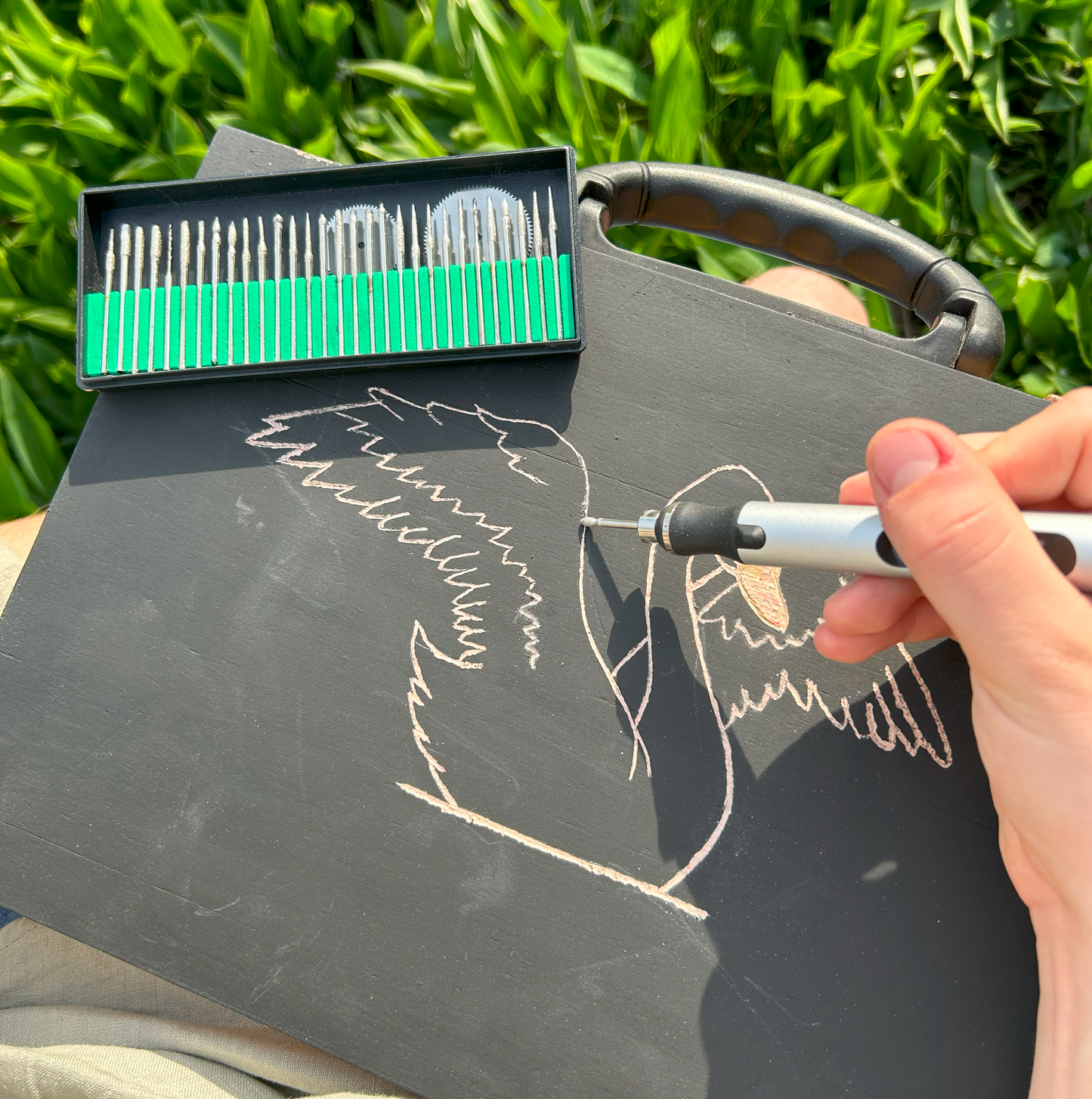 Wireless Engraving Pen with USB Connectivity