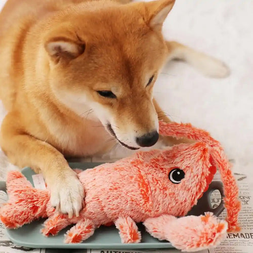 Interactive Lobster Dog Toy - Bouncy and Engaging Plaything