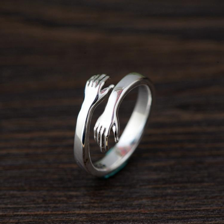 Embrace Joy Silver Ring