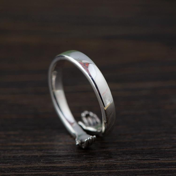 Embrace Joy Silver Ring