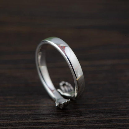 Embrace Joy Silver Ring