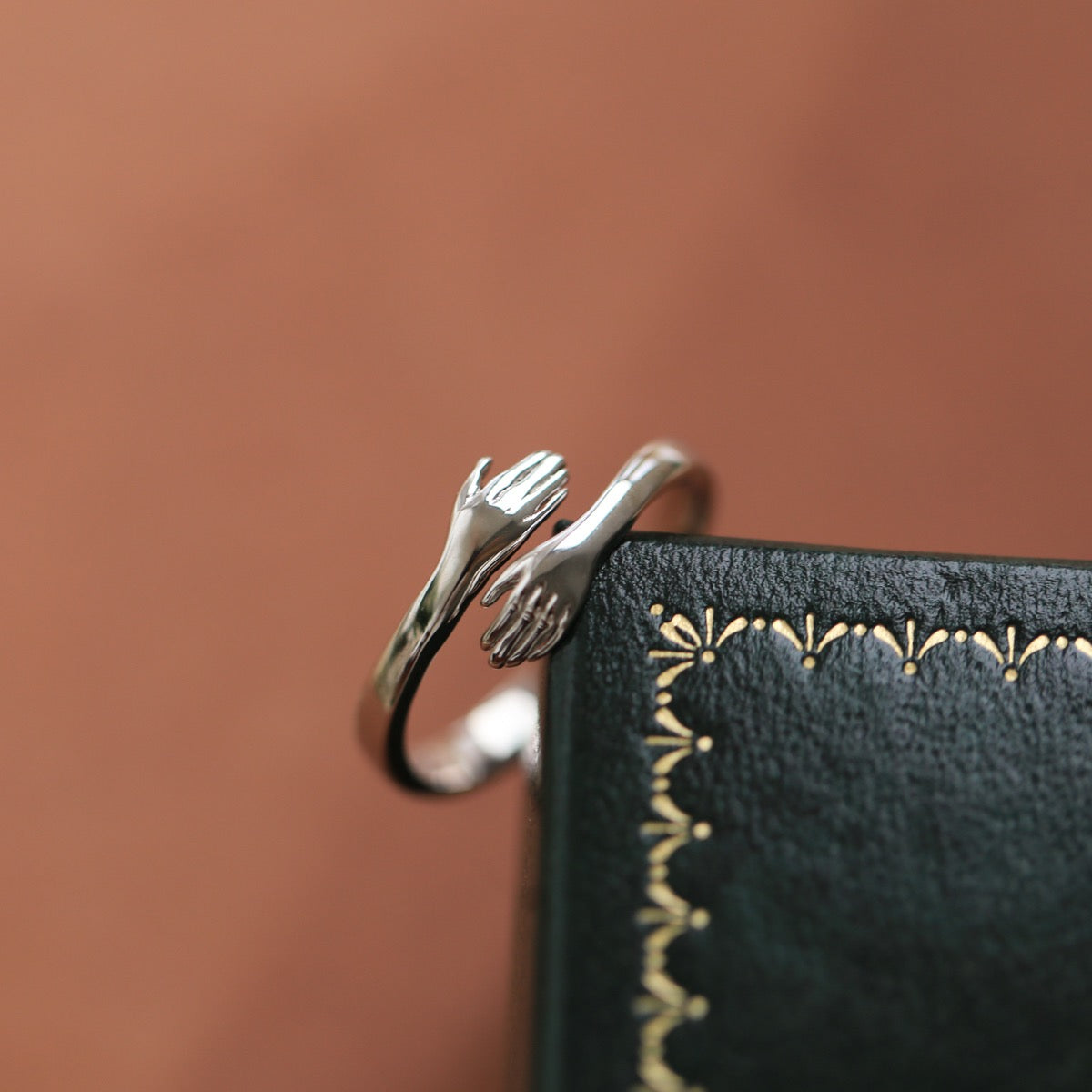 Embrace Joy Silver Ring