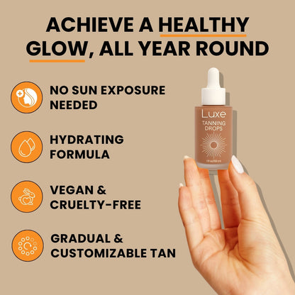 Radiant Glow Drops - Natural Tanning Solution