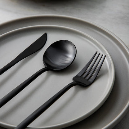 Stainless Steel Cutlery Set – Simple Elegance in Minimalist Style