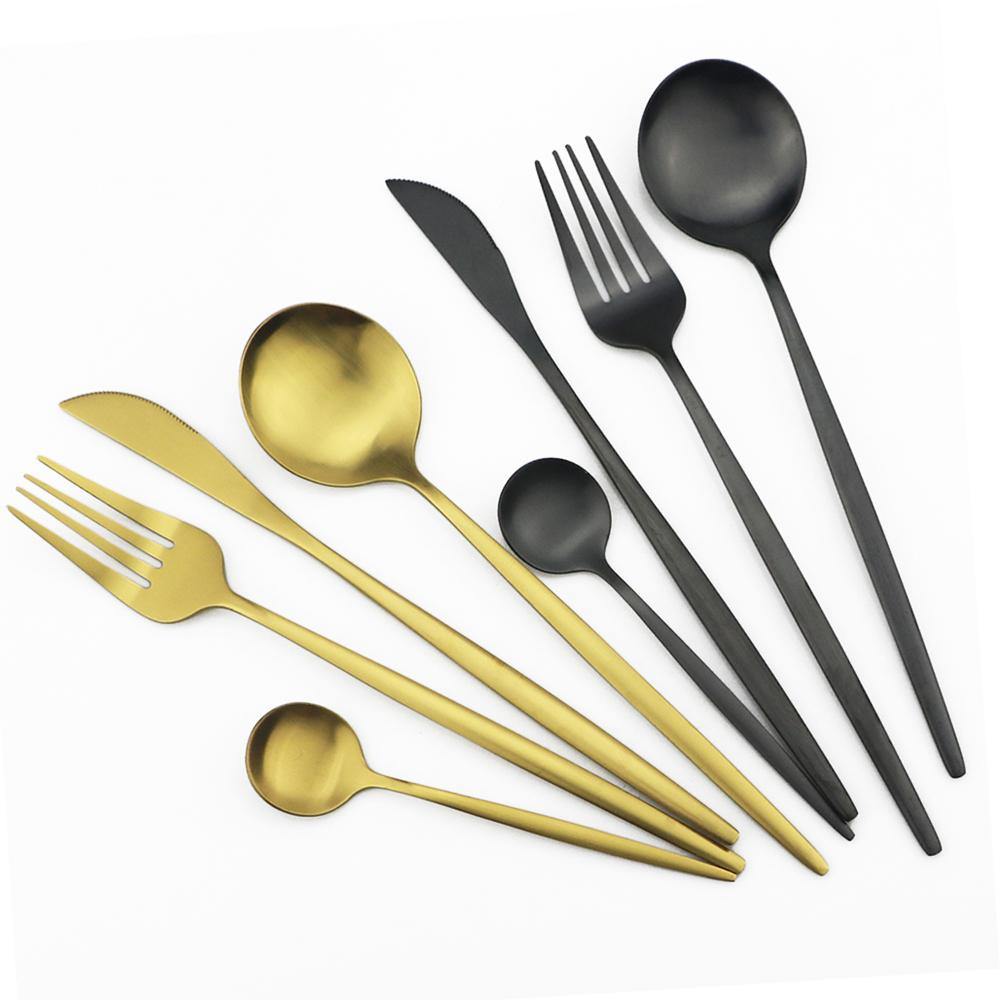 Stainless Steel Flatware Set with 36 Pieces