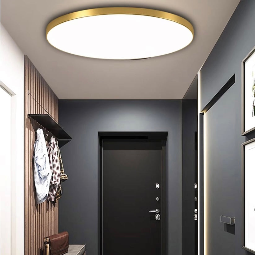 Flush Mount LED Ceiling Light in Round Design
