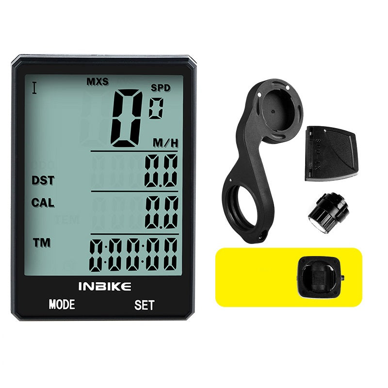 Wireless and Wired Waterproof Bike Computer for Mountain Bicycles