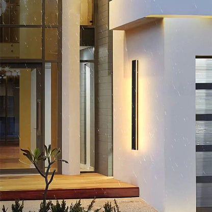 Outdoor Slim Wall Lights for Pathways, Entrances, and Porches - Energy Saving
