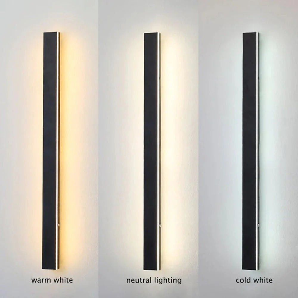 Outdoor Slim Wall Lights for Pathways, Entrances, and Porches - Energy Saving