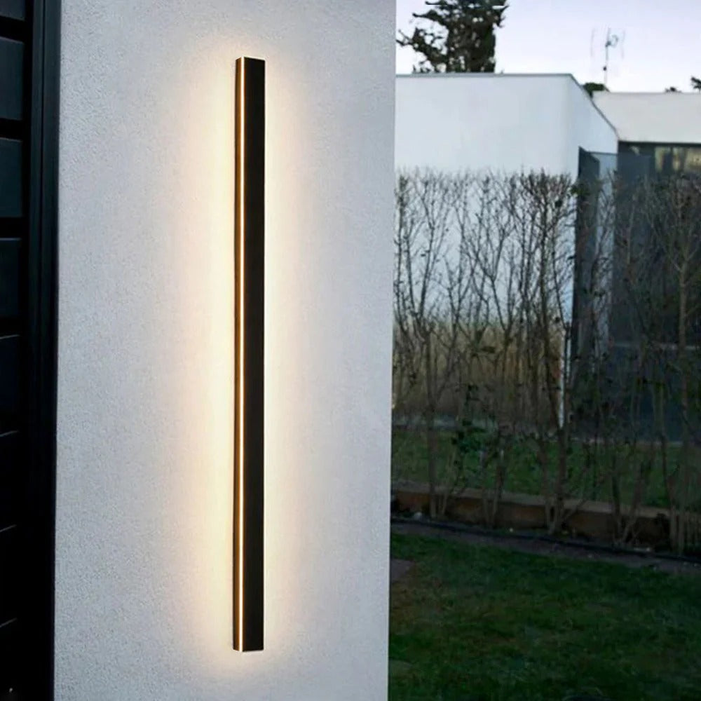 Outdoor Slim Wall Lights for Pathways, Entrances, and Porches - Energy Saving
