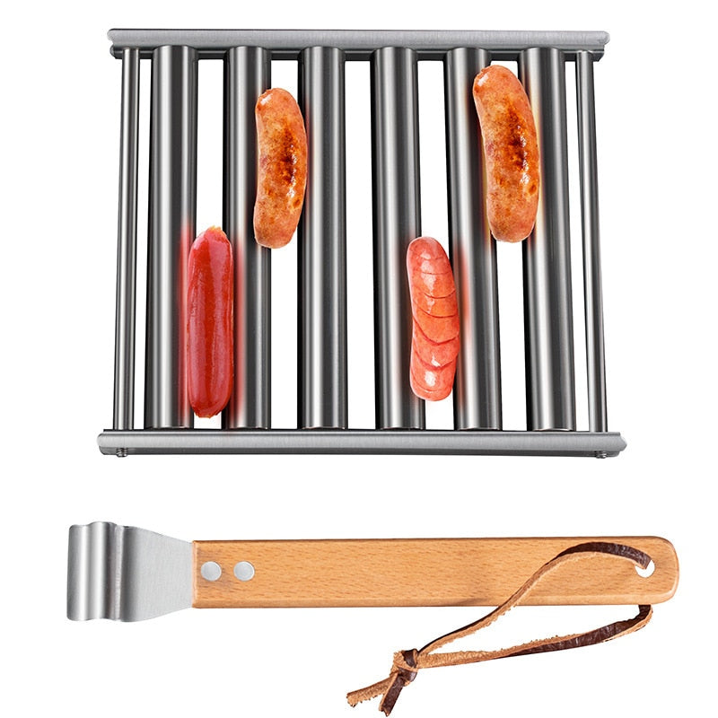 50% OFF | Stainless Steel Grill Sausage Roller [Last Day for Discount]
