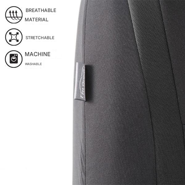 9-Piece Universal Car Seat Cover Set – Breathable and Washable