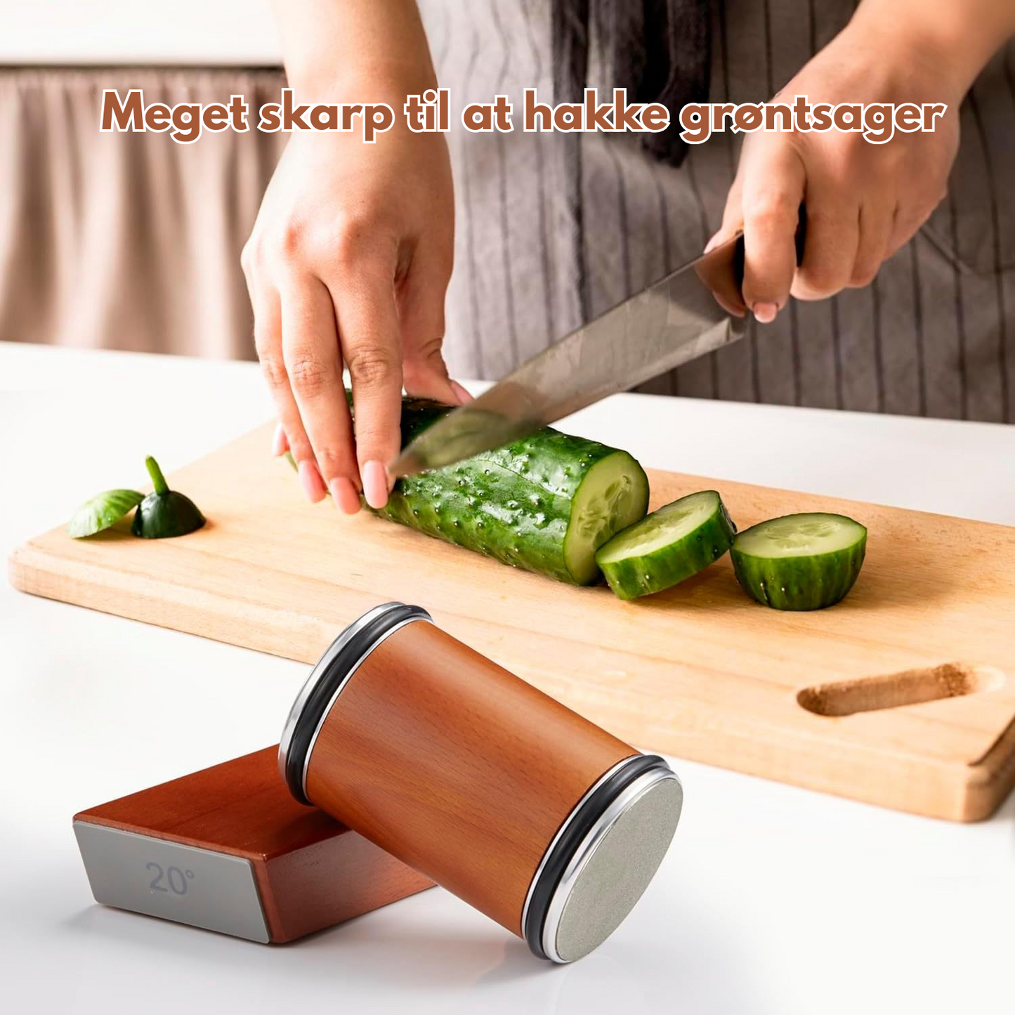 Precision Knife Sharpener for Home Chefs