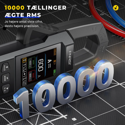 Precision Clamp Multimeter with Color Display