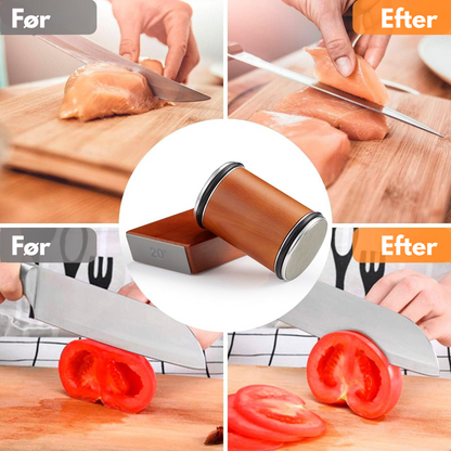Precision Knife Sharpener for Home Chefs