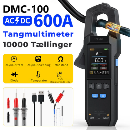 Precision Clamp Multimeter with Color Display