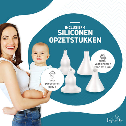 Nose Aspirator for Infants - Clear Tiny Nose