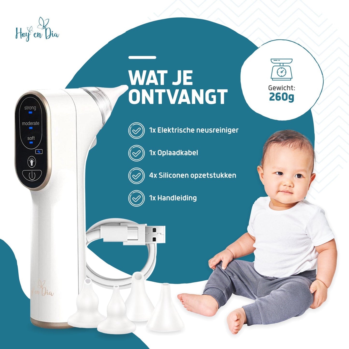 Nose Aspirator for Infants - Clear Tiny Nose