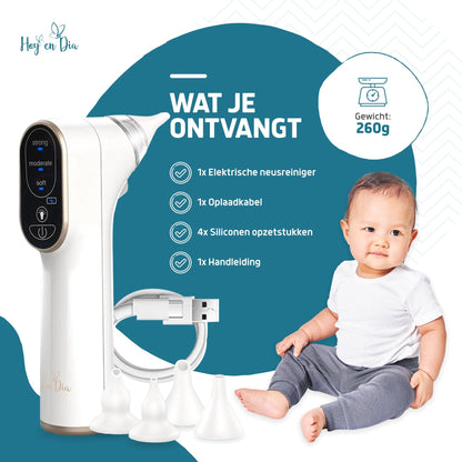 Nose Aspirator for Infants - Clear Tiny Nose