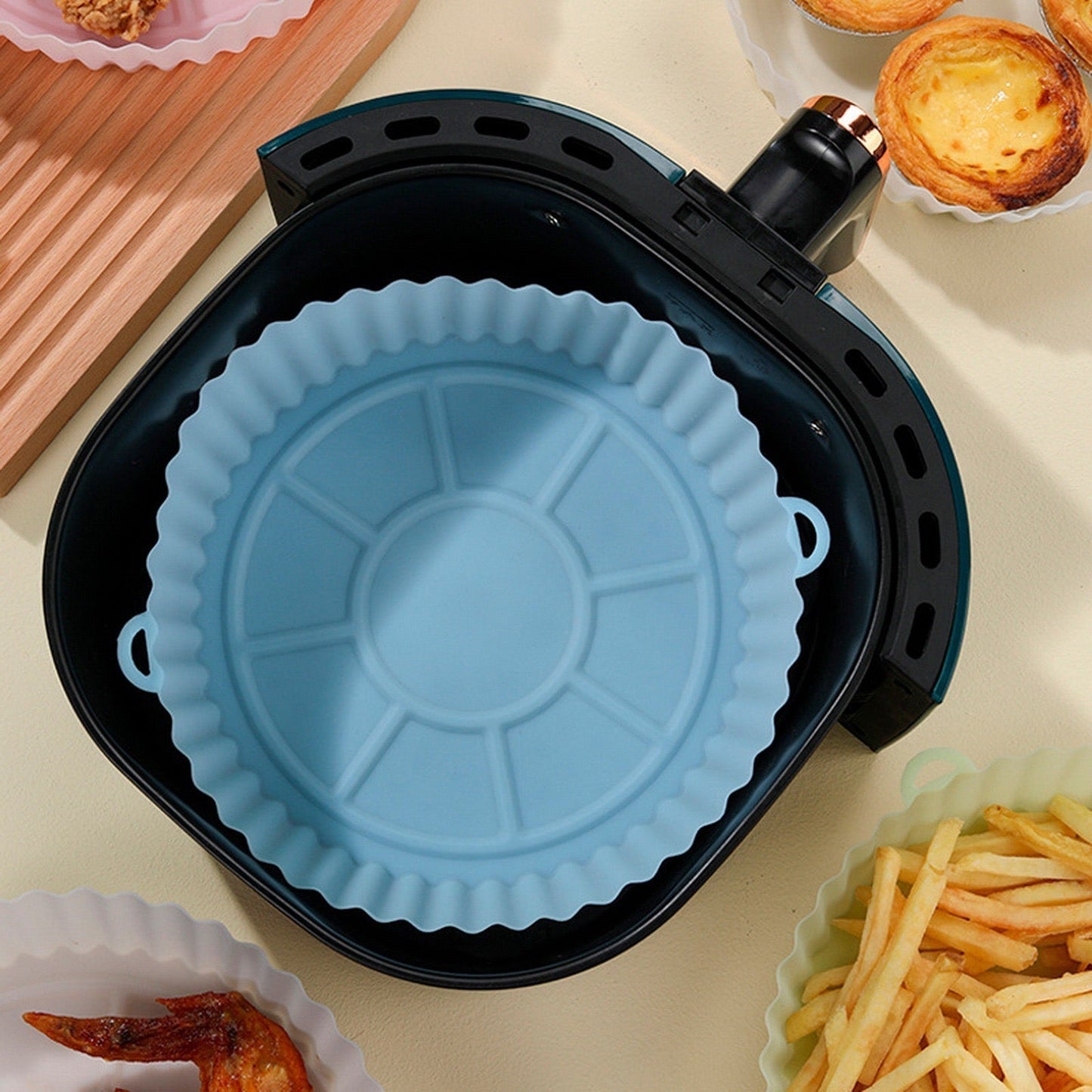 Reusable Silicone Baking Mold for Air Fryers
