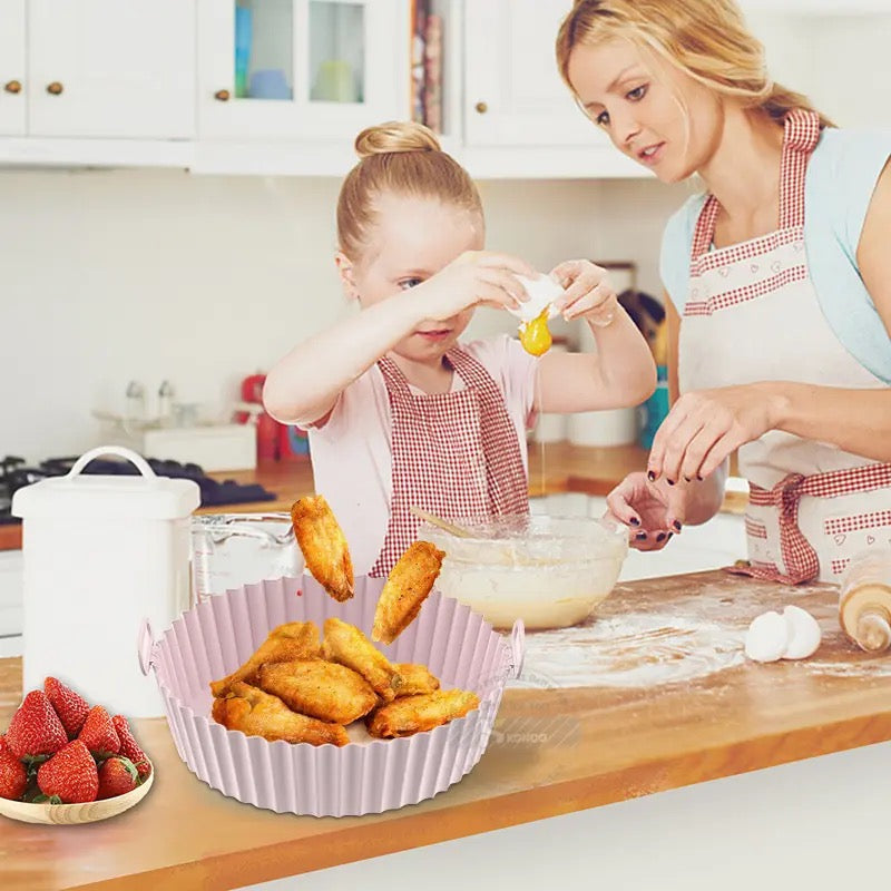 Reusable Silicone Baking Mold for Air Fryers