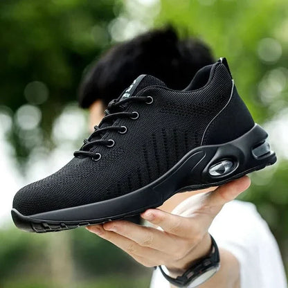 Men's Safety Shoes with Steel Toes and Heavy-Duty Protection