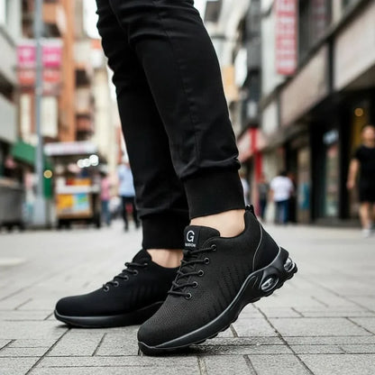 Men's Safety Shoes with Steel Toes and Heavy-Duty Protection