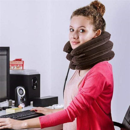 Inflatable Neck Relief Device for Instant Comfort
