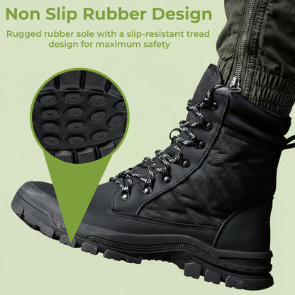 Safety Boots with Side Zipper for Ultimate Comfort